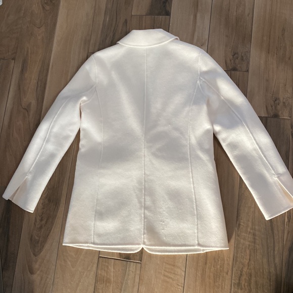 BANANA REPUBLIC Unlined Double-Faced Jacket in White - Picture 11 of 15